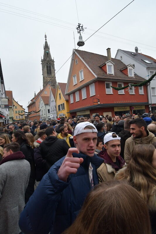 Feucht fröhlicher Heiliger Morgen in Reutlingen