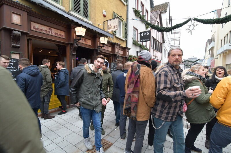 Feucht fröhlicher Heiliger Morgen in Reutlingen