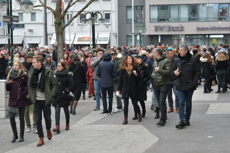 Feucht fröhlicher Heiliger Morgen in Reutlingen