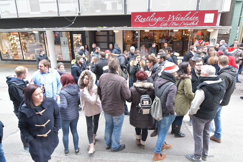 Feucht fröhlicher Heiliger Morgen in Reutlingen