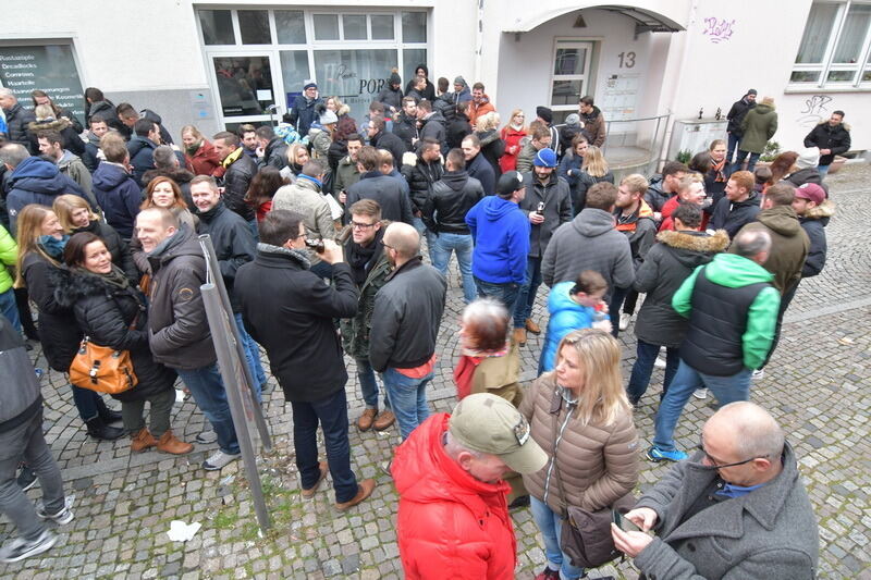 Feucht fröhlicher Heiliger Morgen in Reutlingen