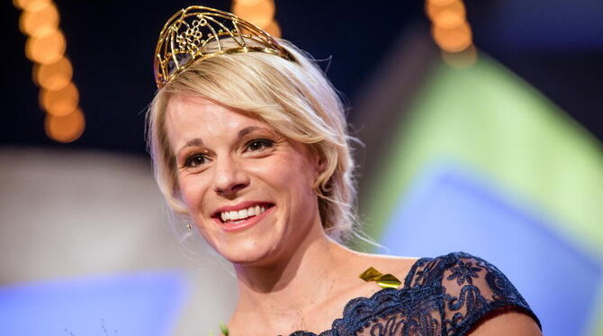 Die Deutsche Weinkönigin Katharina Staab.