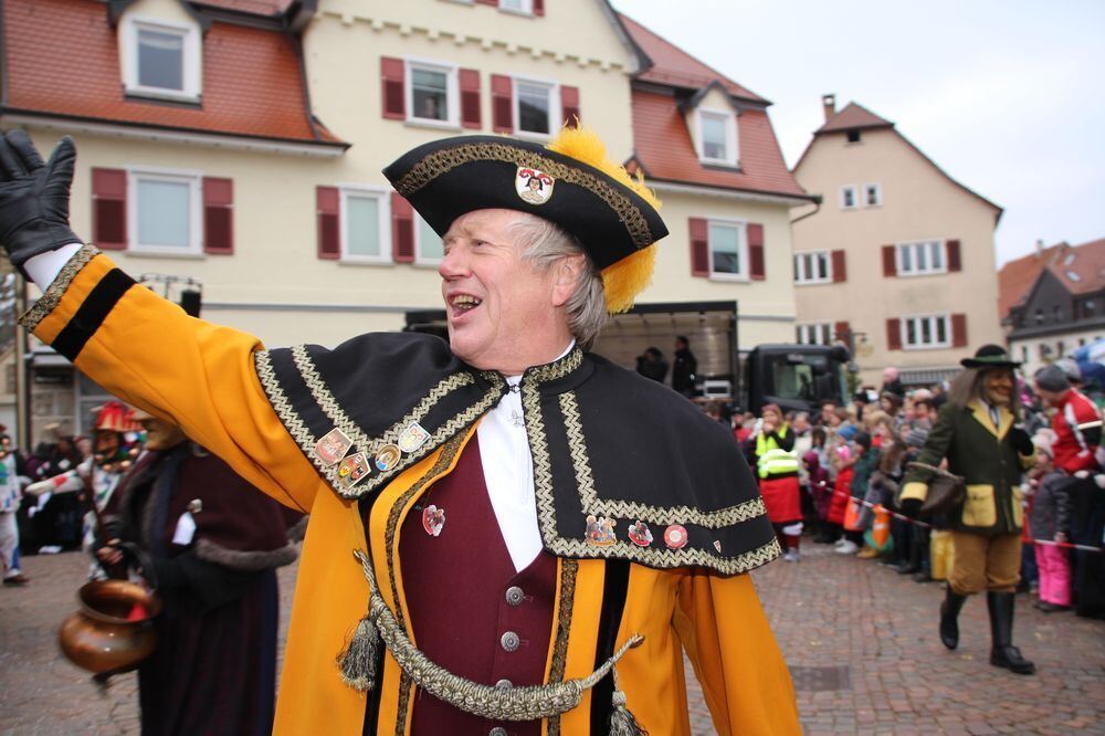 Narrenumzug der Uschlaberghexa in Pfullingen 2018