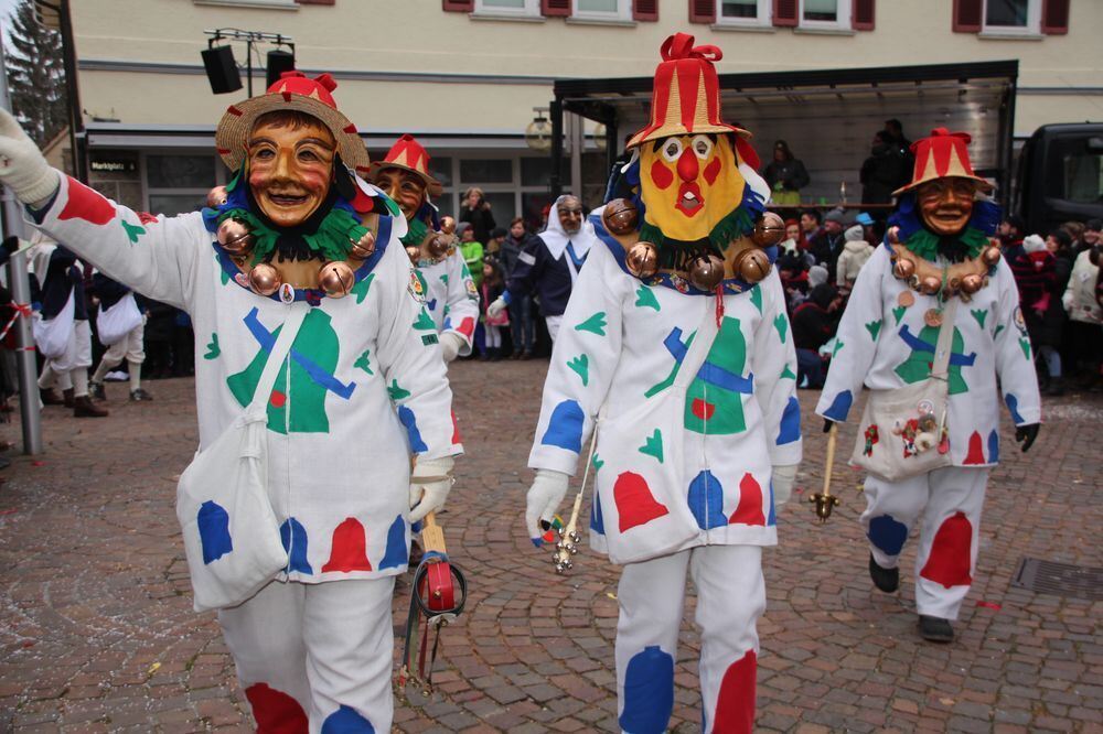 Narrenumzug der Uschlaberghexa in Pfullingen 2018