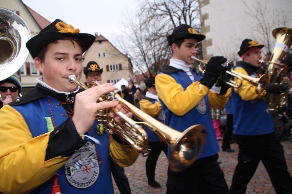 Narrenumzug der Uschlaberghexa in Pfullingen 2018