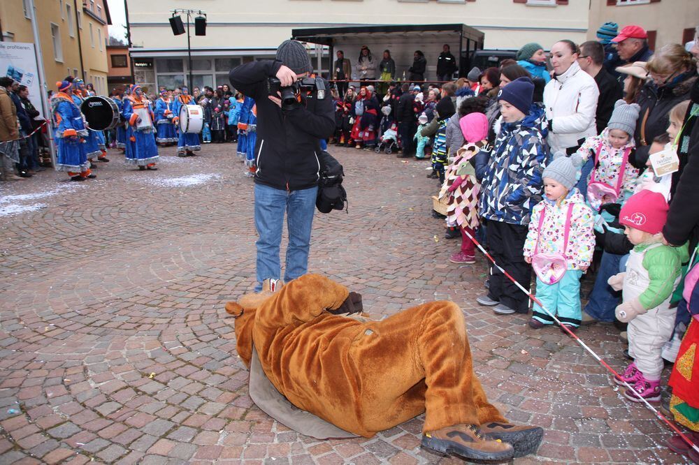 Narrenumzug der Uschlaberghexa in Pfullingen 2018