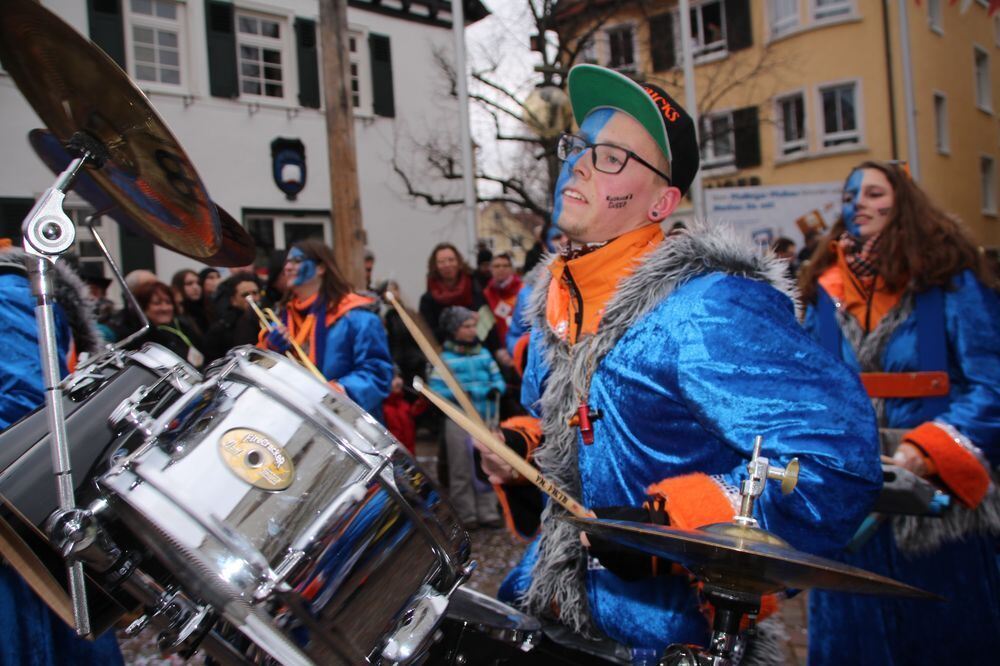 Narrenumzug der Uschlaberghexa in Pfullingen 2018