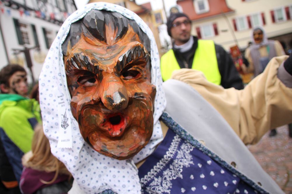 Narrenumzug der Uschlaberghexa in Pfullingen 2018