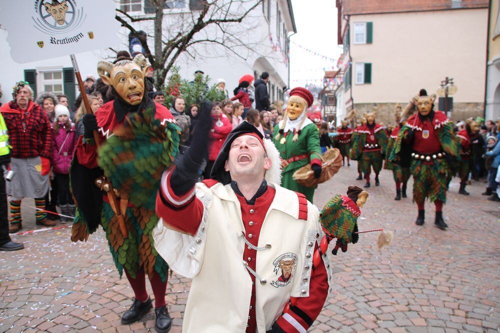 Narrenumzug der Uschlaberghexa in Pfullingen 2018
