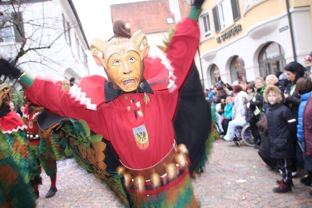Narrenumzug der Uschlaberghexa in Pfullingen 2018