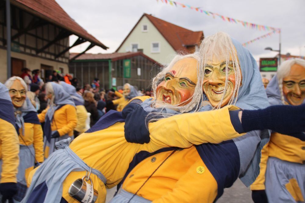 Narrenumzug in Hohenstein-Oberstetten 2018