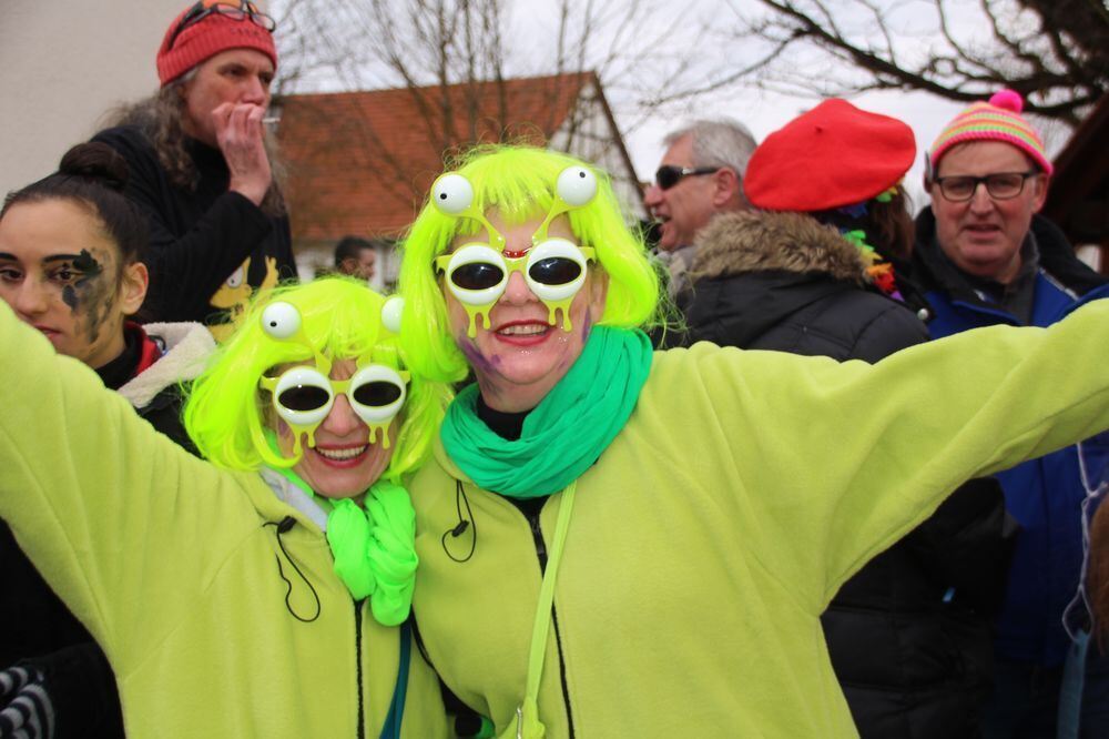 Narrenumzug in Hohenstein-Oberstetten 2018