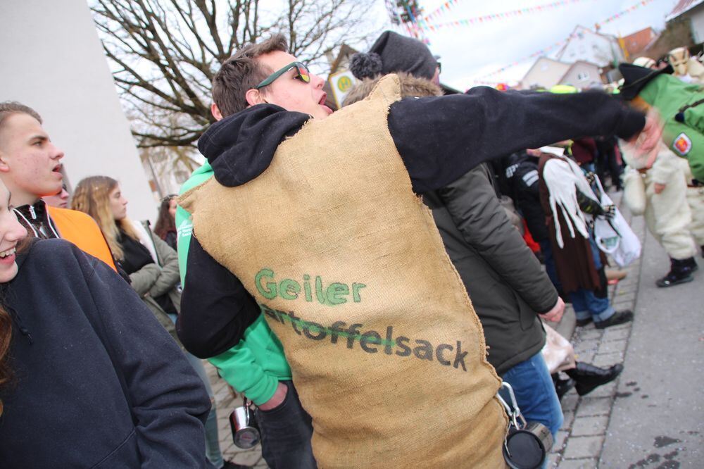 Narrenumzug in Hohenstein-Oberstetten 2018