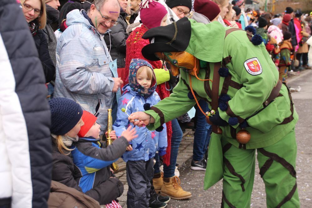 Narrenumzug in Hohenstein-Oberstetten 2018