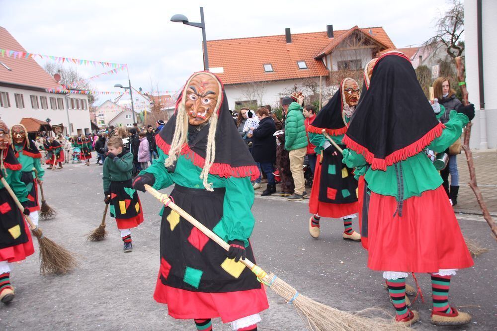Narrenumzug in Hohenstein-Oberstetten 2018