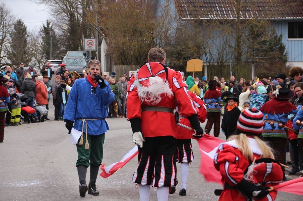 Narrenumzug in Hohenstein-Oberstetten 2018