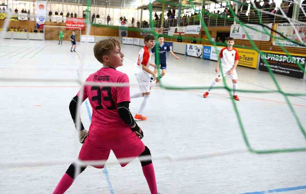 Internationales U12 Fußballturnier in der Storlachhalle