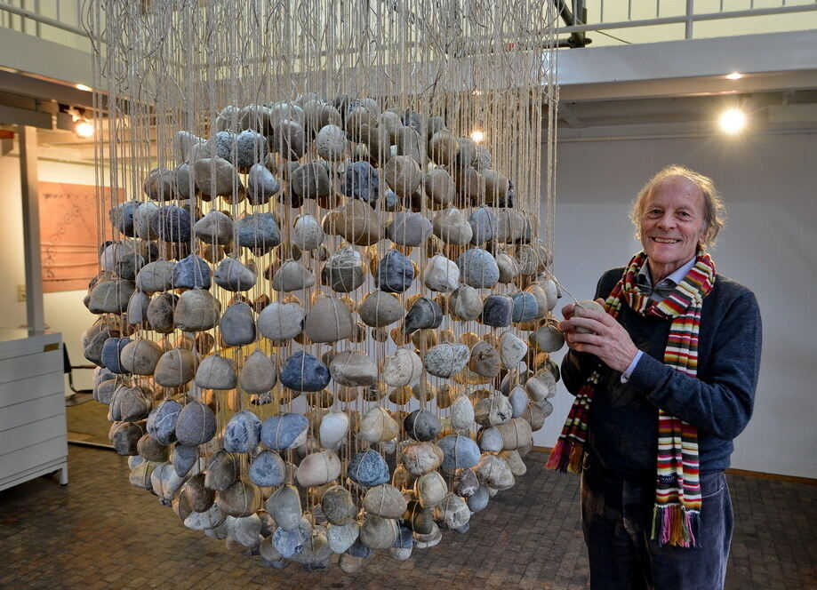 Künstlerbund Tübingen Dieter Luz und Peter-Michael Weber »stein - zeit«