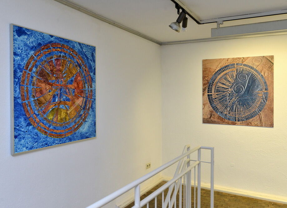 Künstlerbund Tübingen Dieter Luz und Peter-Michael Weber »stein - zeit«