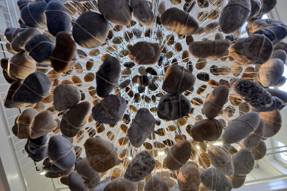 Künstlerbund Tübingen Dieter Luz und Peter-Michael Weber »stein - zeit«