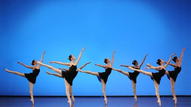 Ballett in Perfektion wird in der John-Cranko-Schule in Stuttgart gelernt. FOTO: VERENA FISCHER