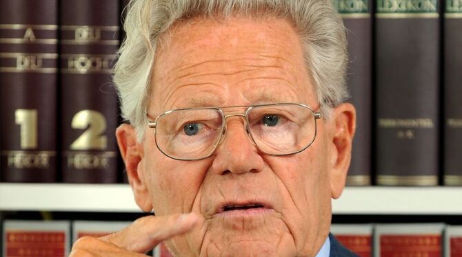 Der Tübinger Theologe Hans Küng.