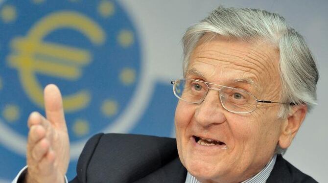 Der Präsident der Europäischen Zentralbank,  Jean-Claude Trichet.