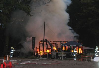Brand beim Reiterstüble Sondelfingen
