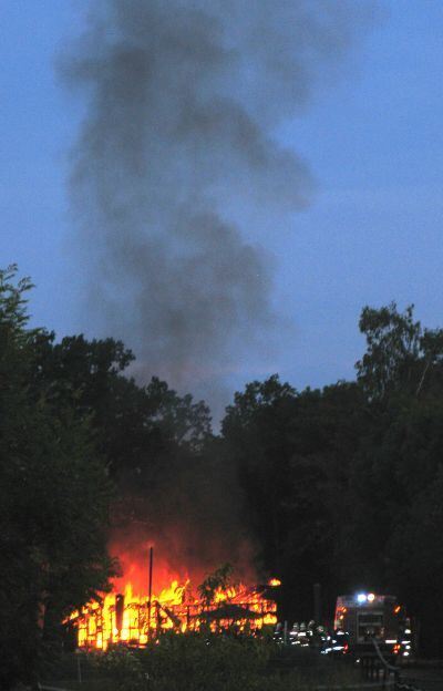 Brand beim Reiterstüble Sondelfingen