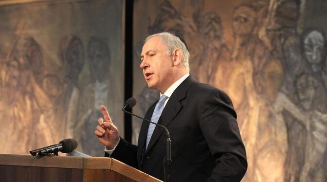 Benjamin Netanjahu in Auschwitz: »Wir vergessen nicht, wir werden uns immer erinnern und werden immer wachsam sein«.