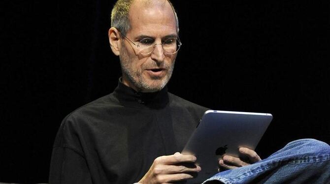 Apple-Chef Steve Jobs.