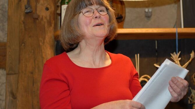 Beim Ländertreff fürs Kulinarische zuständig: Sibylle Gaebele. FOTO: THOMYS Beim Ländertreff fürs Kulinarische zuständig: Sibylle Gaebele. FOTO: THOMYS