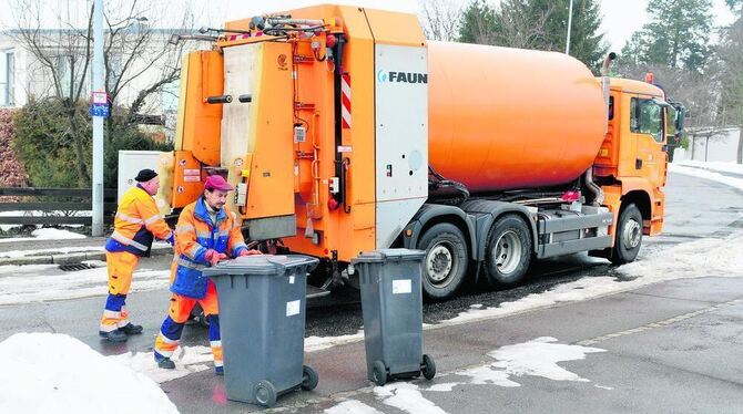 Müllabfuhr in Reutlingen