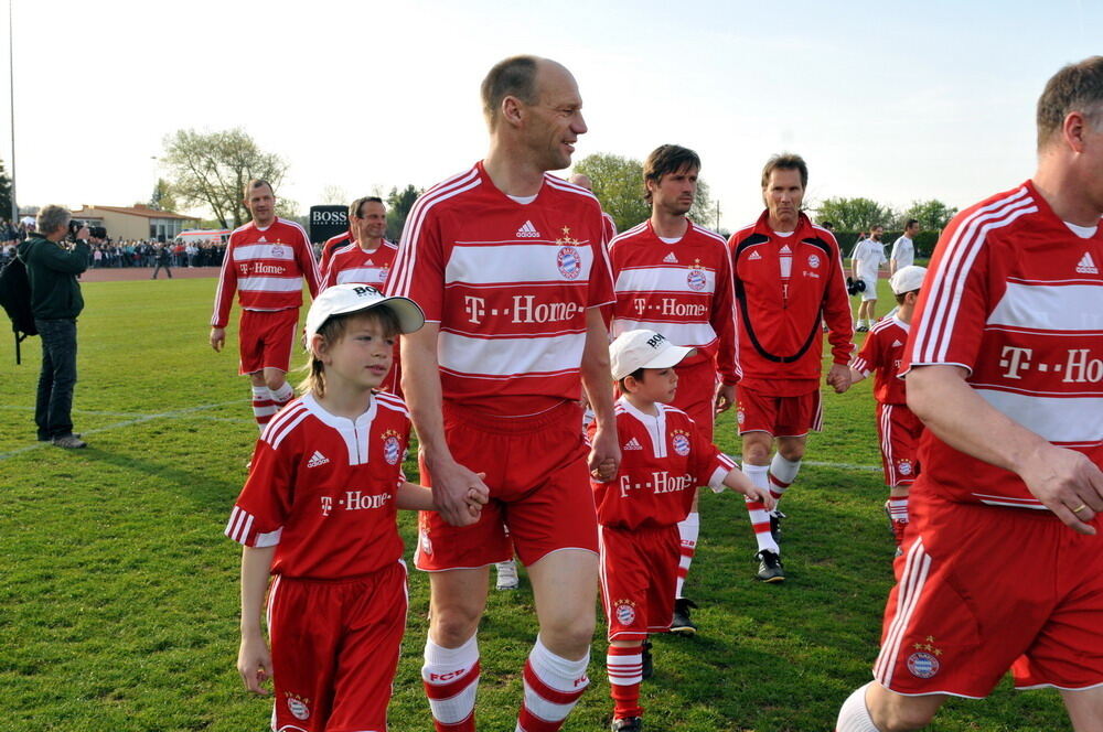 Hugo Boss and Friends gegen FC Bayern Allstars
