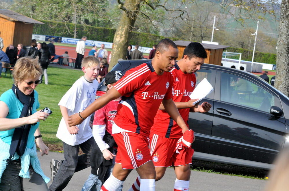 Hugo Boss and Friends gegen FC Bayern Allstars