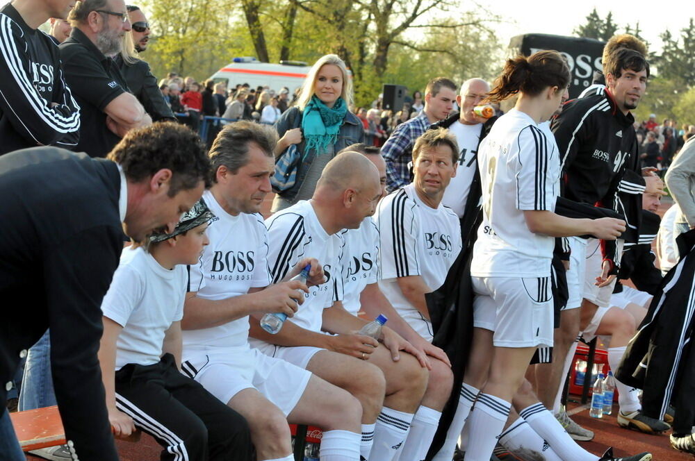 Hugo Boss and Friends gegen FC Bayern Allstars