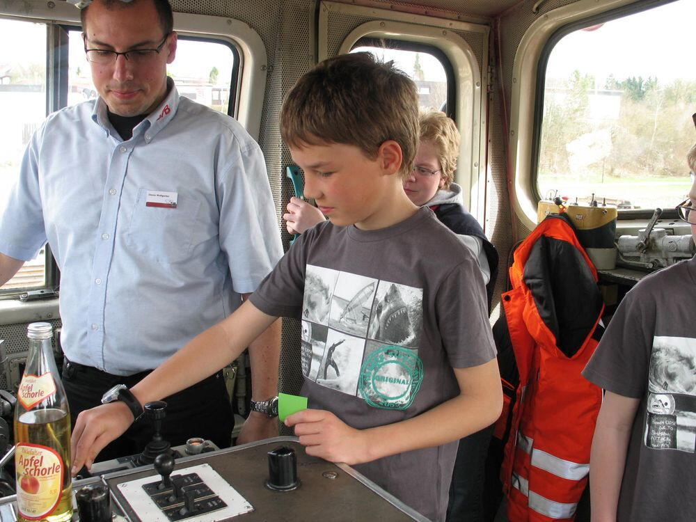 Bahnhofsfest Eröffnung Lokschuppen Münsingen