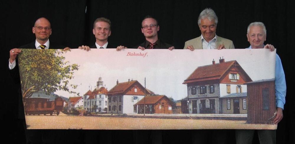 Bahnhofsfest Eröffnung Lokschuppen Münsingen