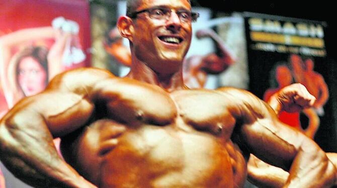 Spiros Memos beim Wettkampf in Schorndorf. FOTO: RAINER DAHMS Spiros Memos beim Wettkampf in Schorndorf. FOTO: RAINER DAHMS