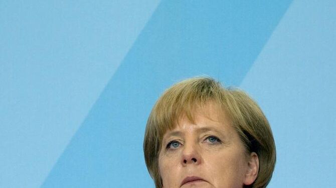 Bundeskanzlerin Angela Merkel: »Was die Umgangsformen in der Koalition anbelangt, müssen wir abrüsten«.
