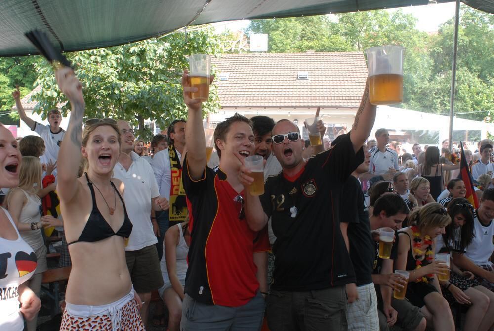 WM 2010 Deutschland - Argentinien