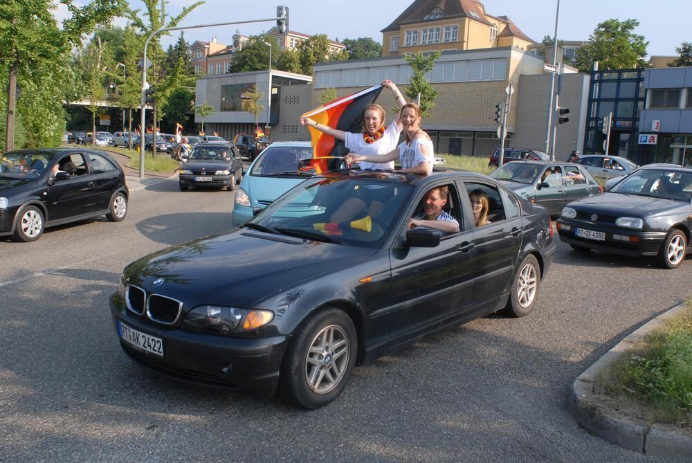 WM 2010 Deutschland - Argentinien
