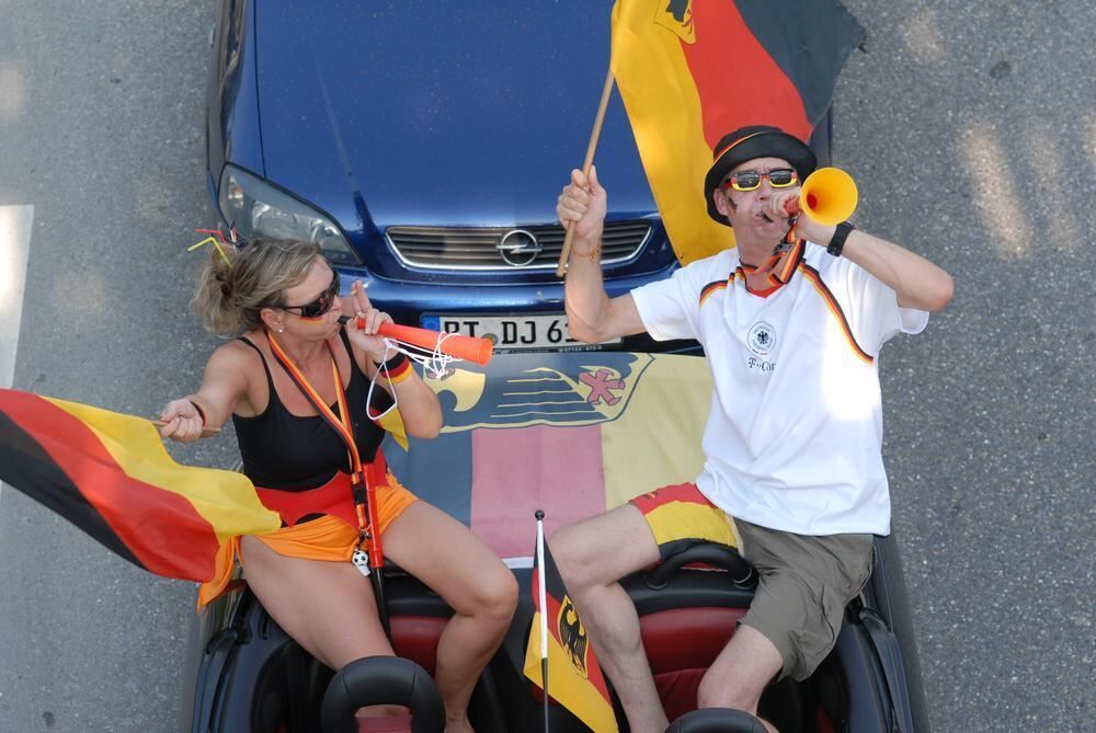 WM 2010 Deutschland - Argentinien