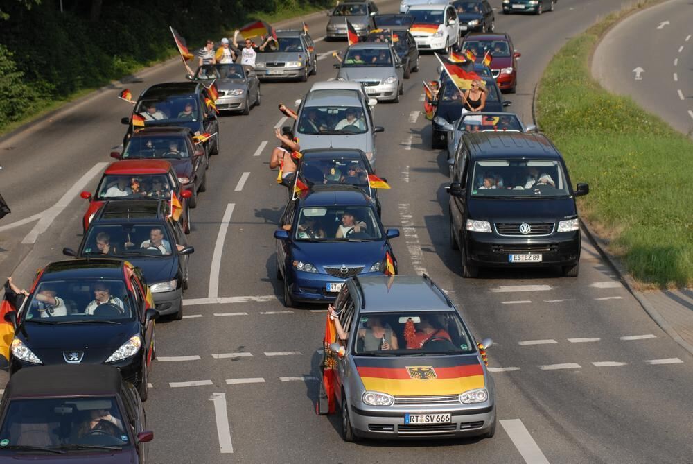 WM 2010 Deutschland - Argentinien