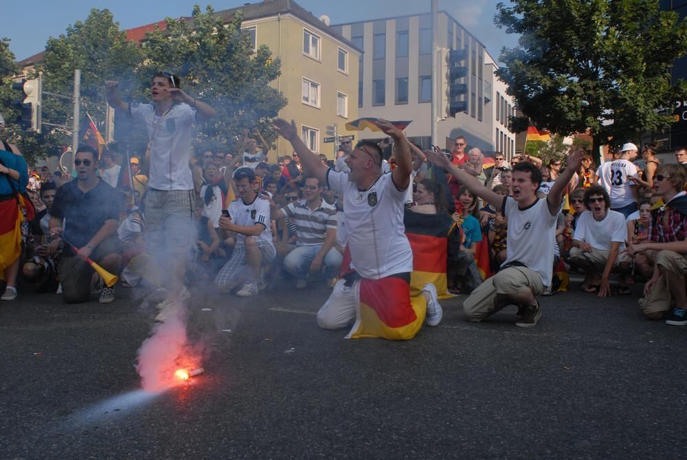 WM 2010 Deutschland - Argentinien