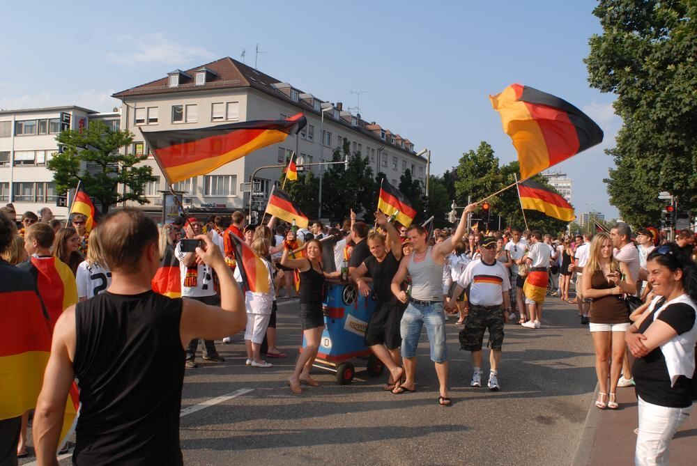 WM 2010 Deutschland - Argentinien