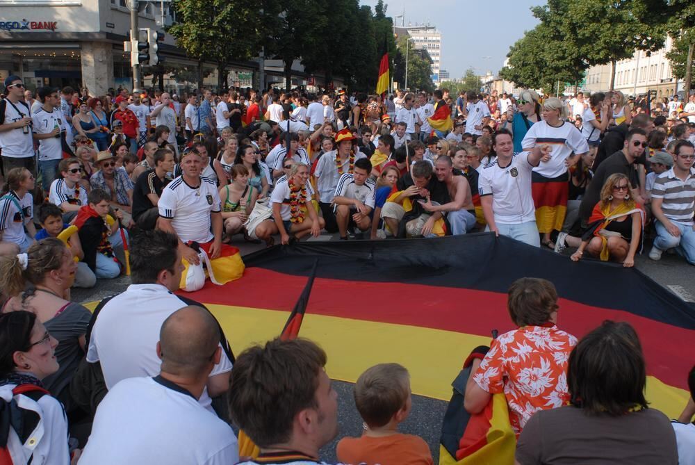 WM 2010 Deutschland - Argentinien