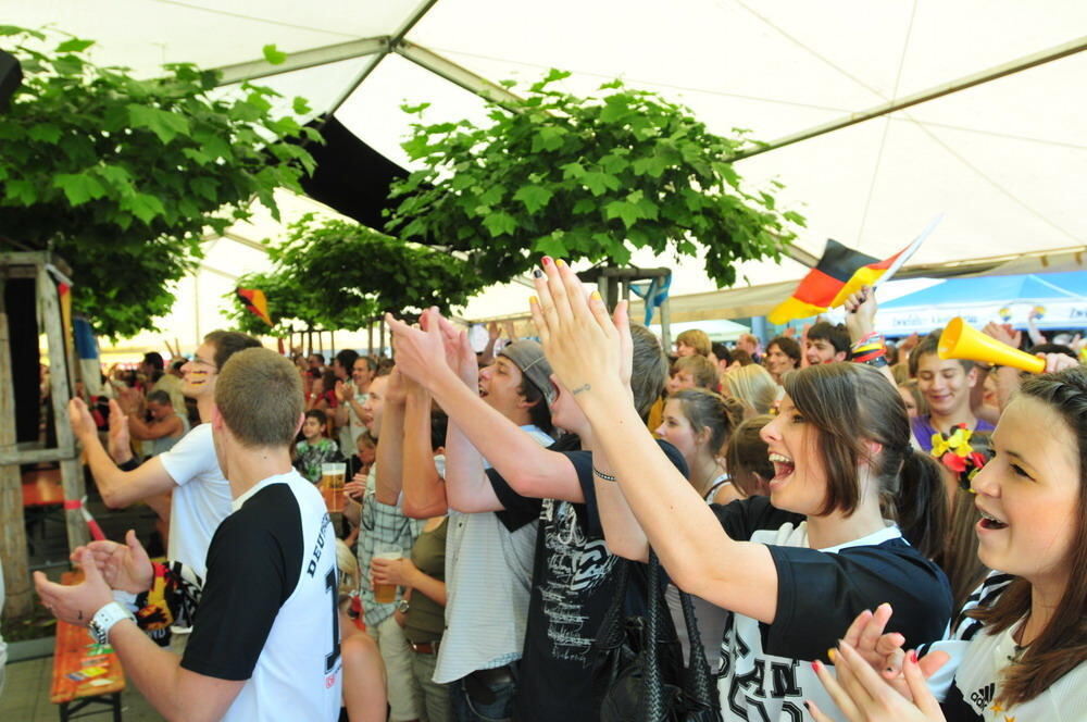 WM 2010 Deutschland - Argentinien