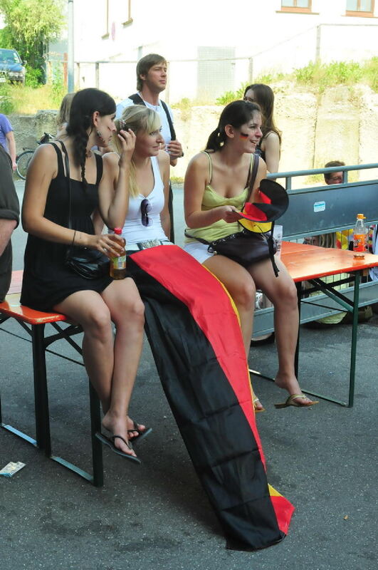 WM 2010 Deutschland - Argentinien