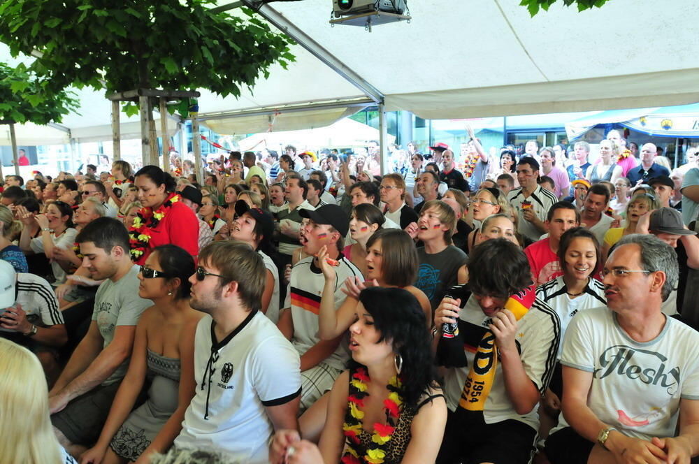 WM 2010 Deutschland - Argentinien